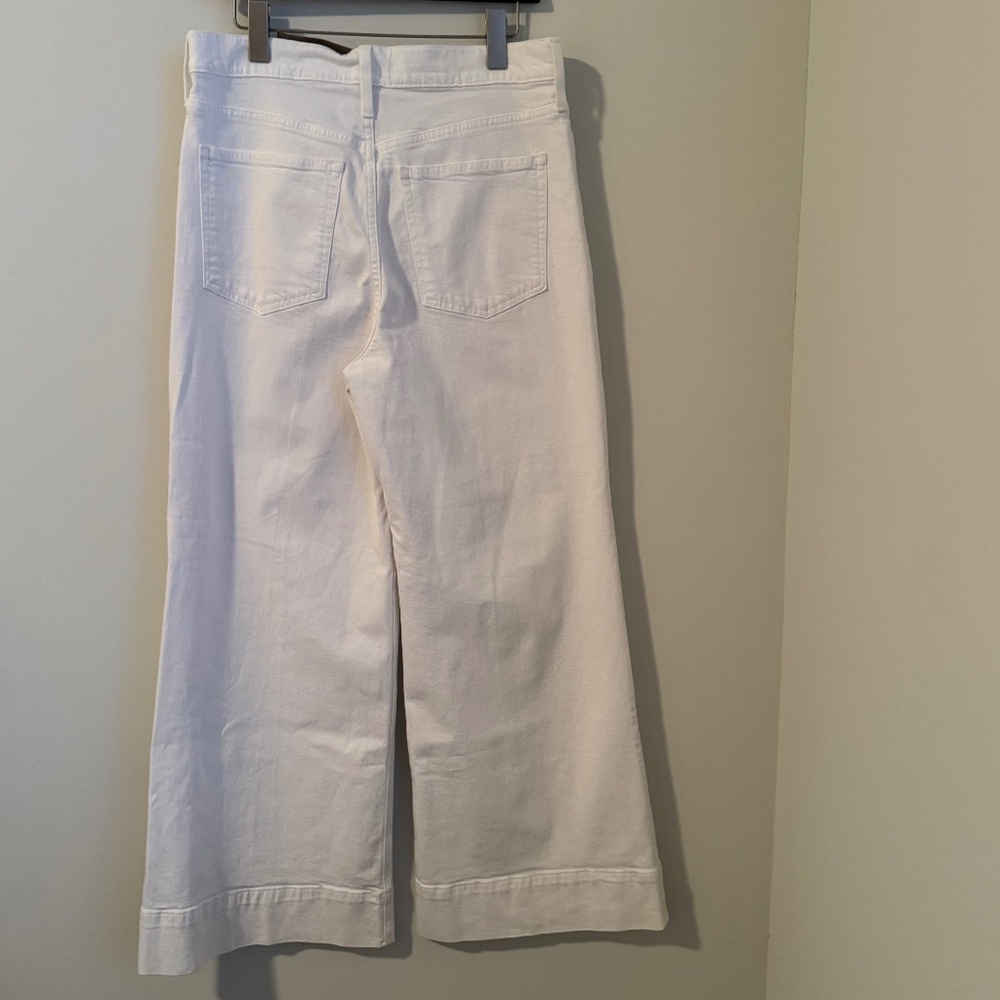 NWT J. Crew Women’s White Wide-leg denim trouser SZ Various - Picture 12 of 16